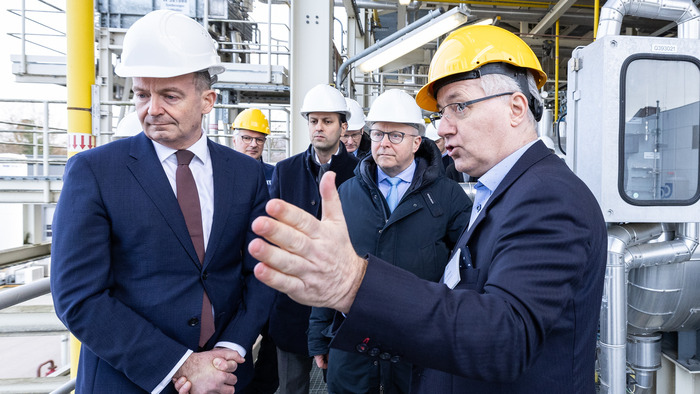 Besuch Verkehrsminister Wissing am Campus Nord des KIT