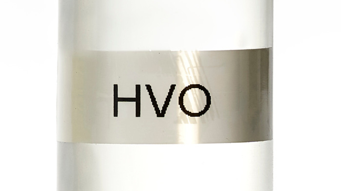 Etikett mit HVO100