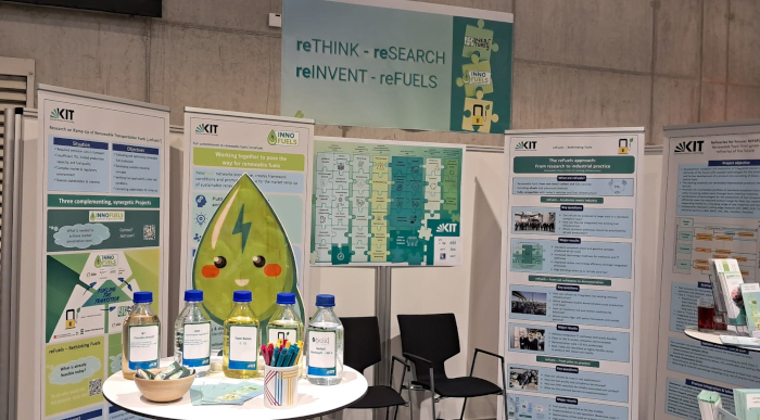 InnoFuels-Stand bei Fuels of the Future 2026